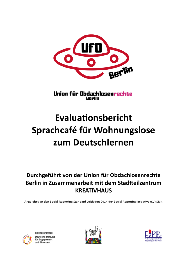 Auswertung vom Sprachcafé